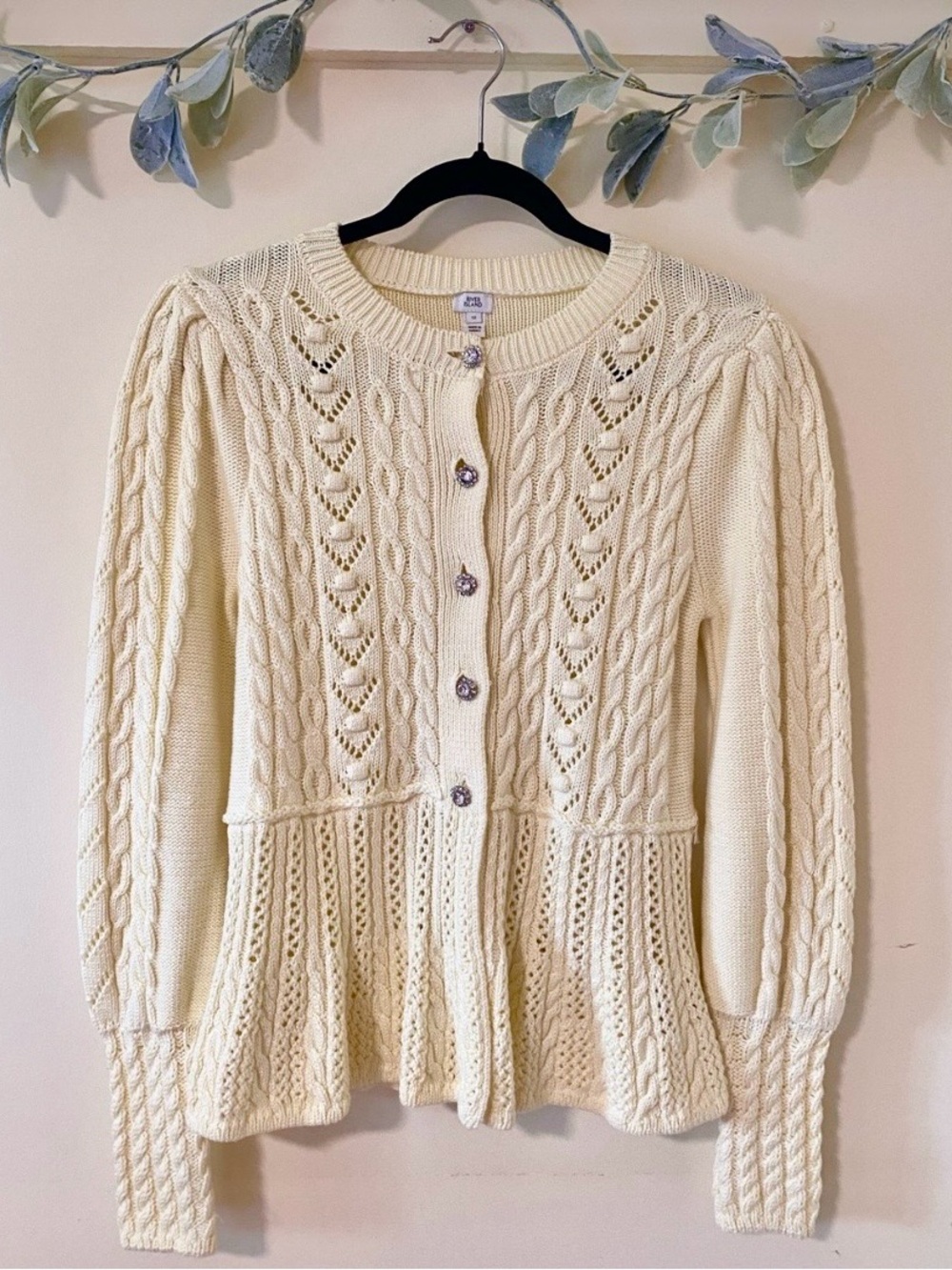 River Island Knit Butter Yellow Cardigan